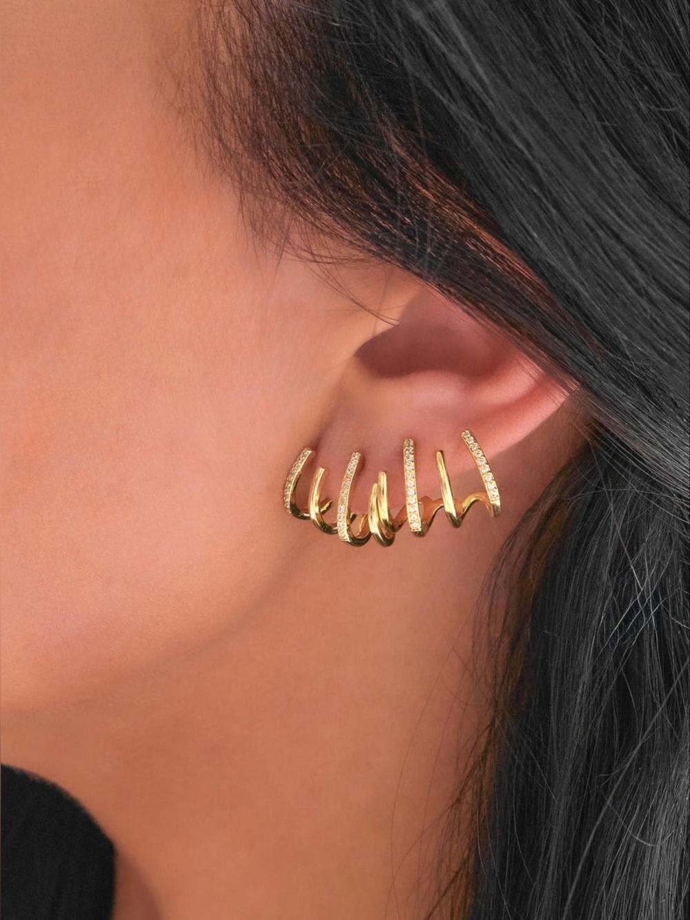 New Pebby Forevee Ear Climber Earrings